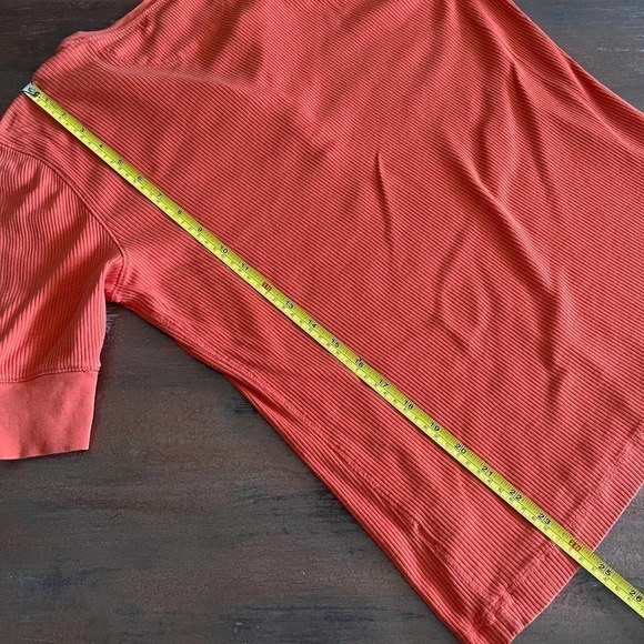 Lauren Ralph Lauren Women's Orange Cotton Blouse XL - Picture 7 of 7